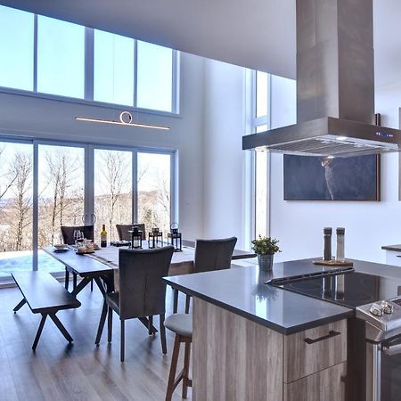 Вілла Chalet Serenity - Mont Tremblant Ski - Spa Sauna Wifi Tv Privet Chic Modern House La Conception Екстер'єр фото