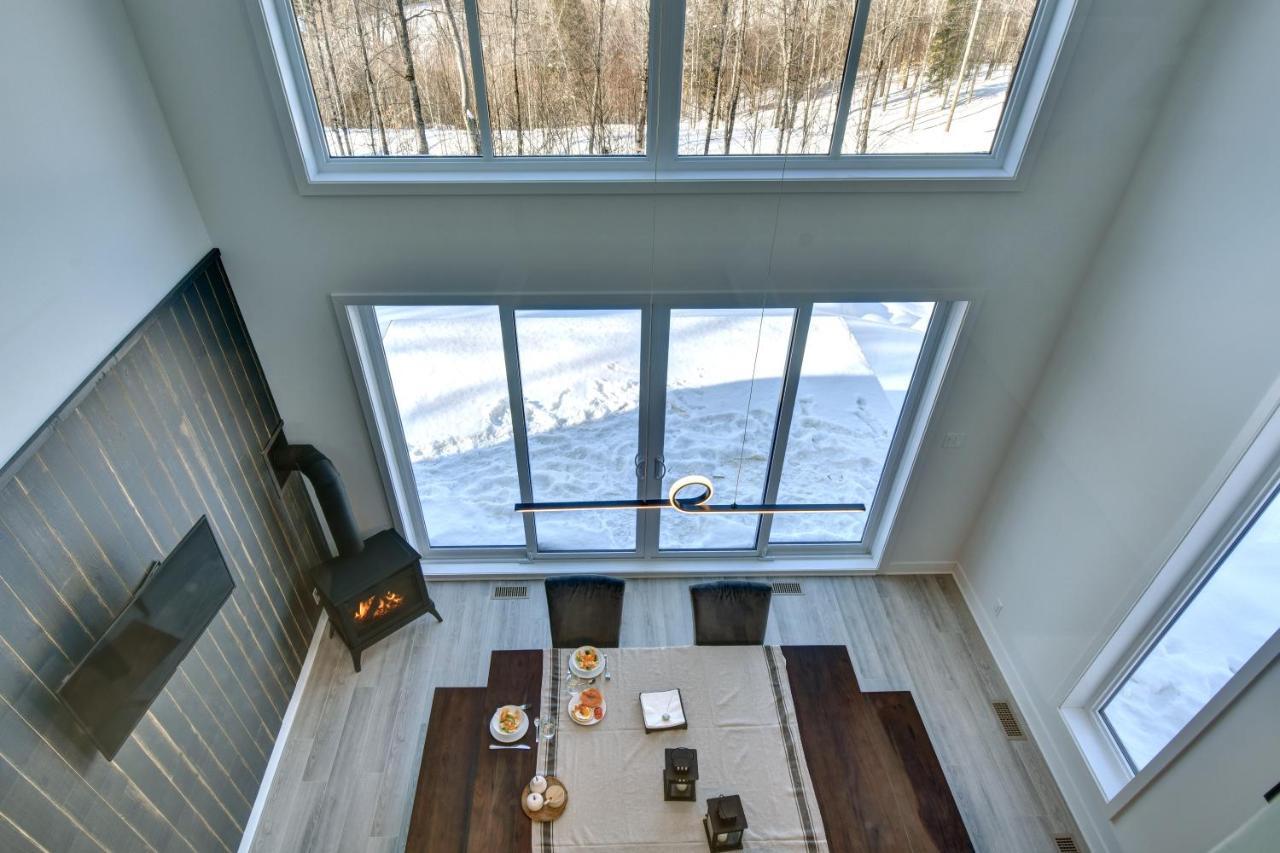 Вілла Chalet Serenity - Mont Tremblant Ski - Spa Sauna Wifi Tv Privet Chic Modern House La Conception Екстер'єр фото